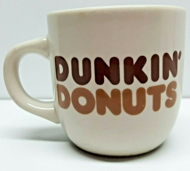 Dunkin Donuts Thermos Travel Mug/ vintage 80s Classic Logo pre-owned | eBay