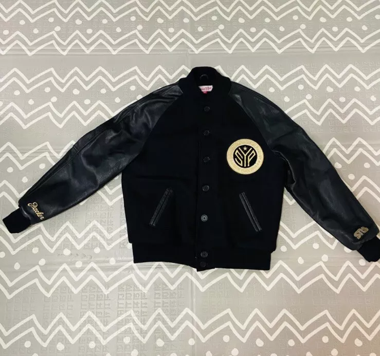 Mitchell and ness letterman jackets top