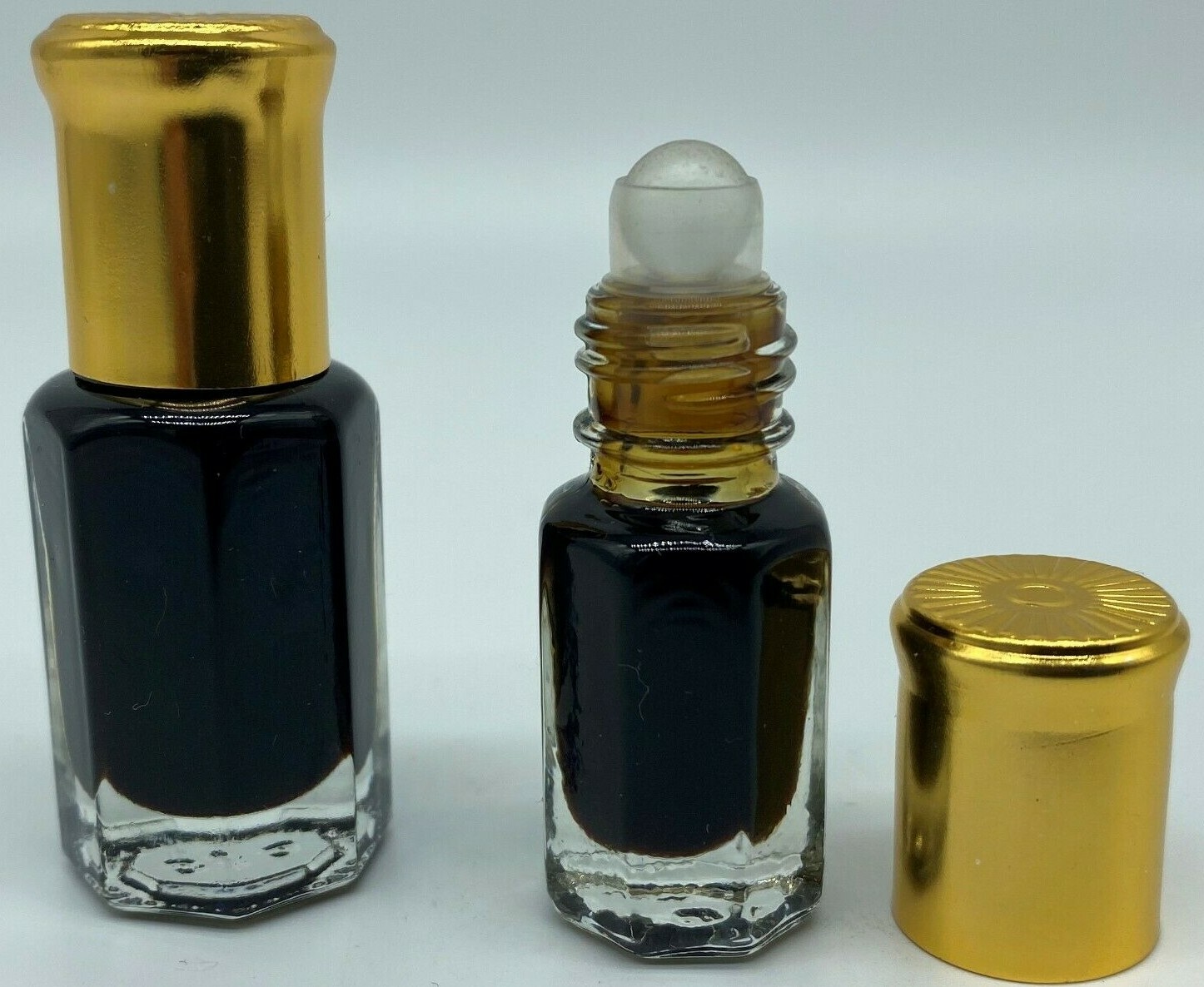 PREMIUM AMBER Duft Parfüm Öl - Roll On Misk Oud Ambar Weihrauch harzig holzig