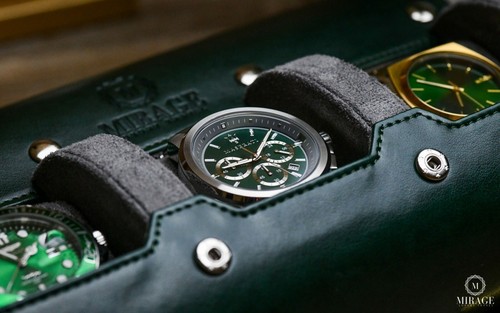 Watch Travel Case Leather Watch Case For Men Travel Watch Roll Case (VARIATIONS) - Picture 115 of 440