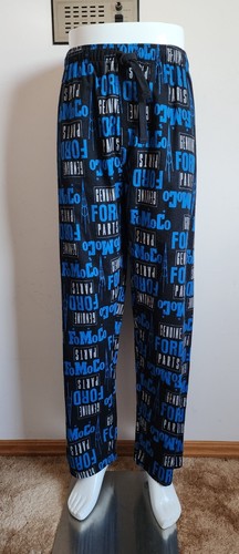 Ford Genuine Parts Logo Mens Printed Flannel Sleep Lounge Pants Size XXL New