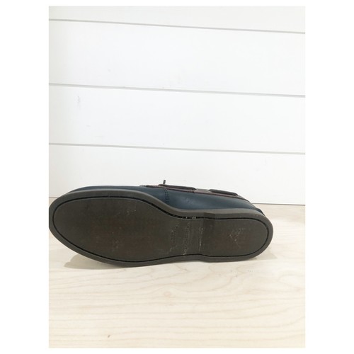 Chaussures bateau mocassin G.H Bass Hampton Core bleu marron pointure 9 large ($) - Photo 6/6
