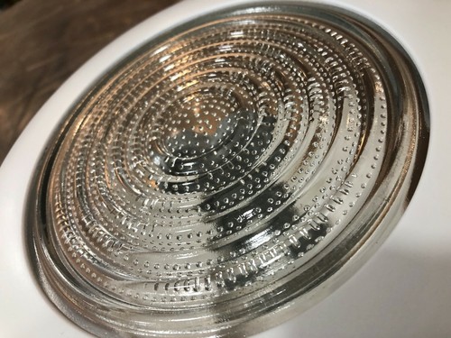 RECESSED CAN LIGHTING TRIM RINGS SPACE GLASS - Picture 2 of 9