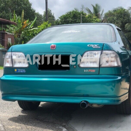 Luz trasera JDM totalmente transparente 4 piezas para Honda Civic 1999-2000 sedán 4D EK - Imagen 15 de 16