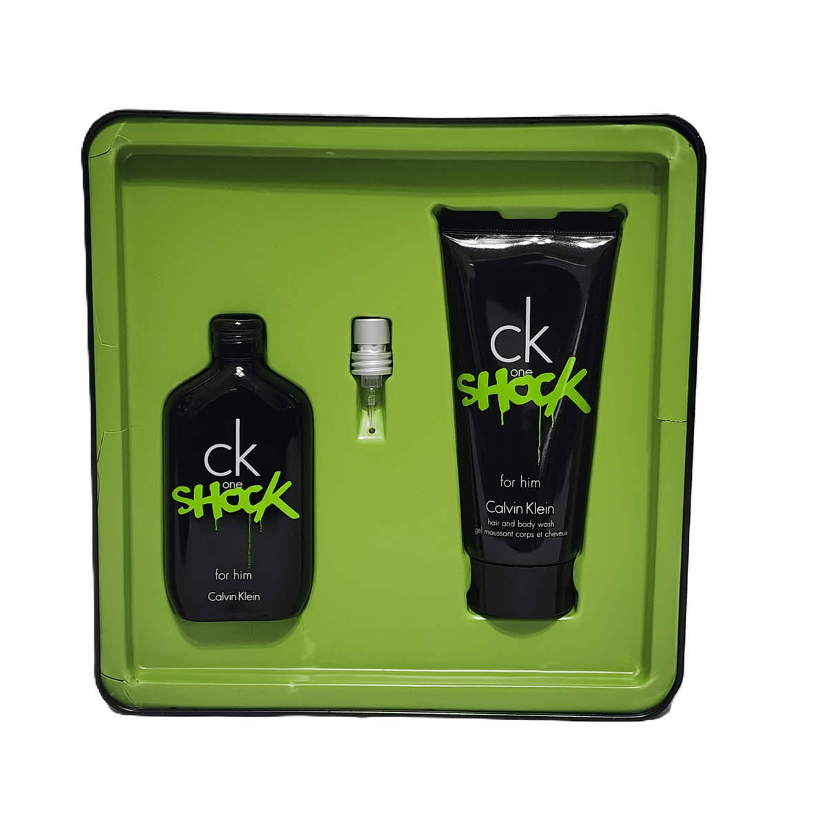 2個セットCK One Summer & CK One Shock 100ml CK One Shock By Calvin Klein For Men Set: EDT+SG (1.7+3.4)oz