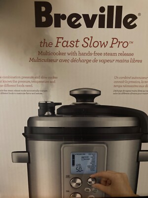 Breville Fast Slow Pro Pressure Cooker BPR700BSS