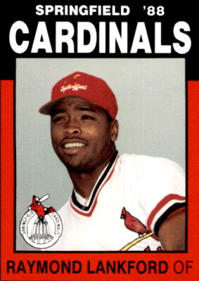 メジャーリーグ　カード　Ray Lankford 1988 Springfield Cardinals Best #14 Raymond Lankford Modesto