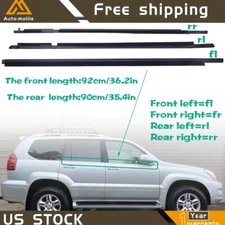 For Lexus 2003-2009 GX470 Car Weatherstrip Window Moulding Trim Seal Belt