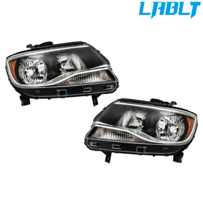 LABLT Left&Right Side Headlights Headlamps Halogen For 2015-2022 Chevy Colorado