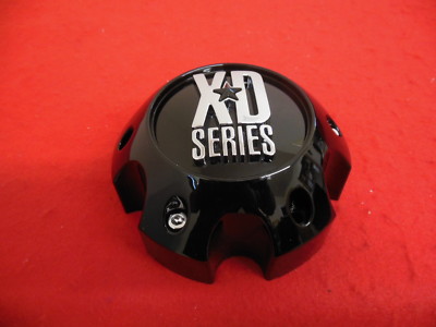 KMC XD Series Custom Wheel Center Cap Gloss Black Finish 1079L145 6 LUG NEW