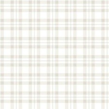 G78394 - Tiny Tots 2 Plaid Greige Galerie Wallpaper