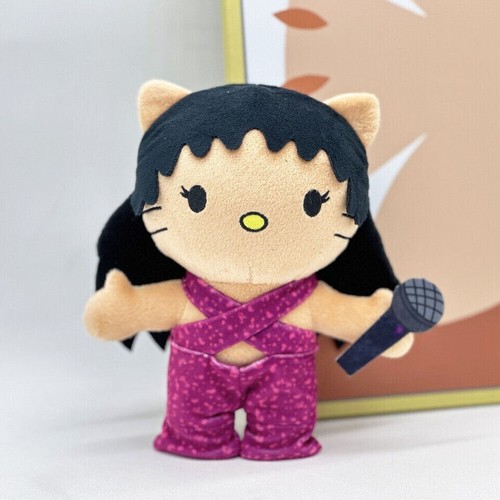 22CM Cute Luckly CAT Selena Singer Figure Plush Doll Collection Doll Toys Gift - Picture 1 of 6