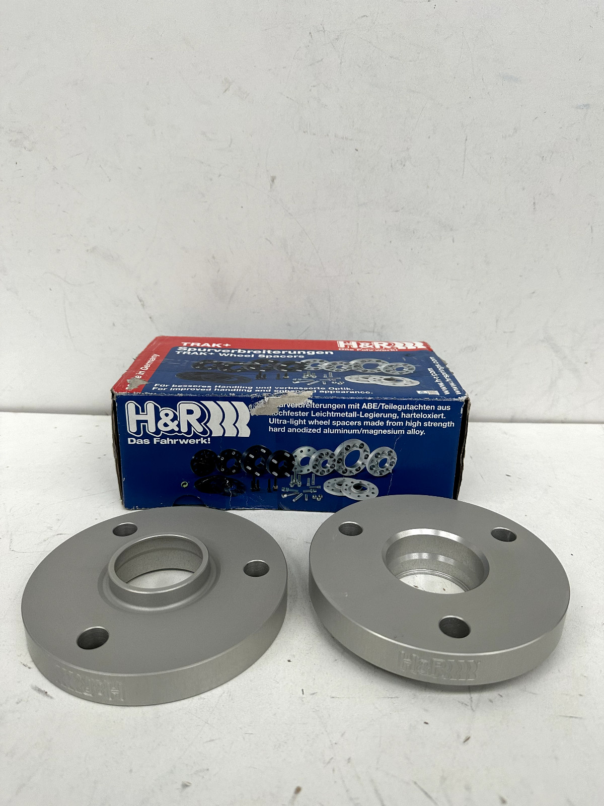 H&R WHEEL SPACERS 20mm (40mm per axle) for SMART FOR TWO CITY COUPE 4053570