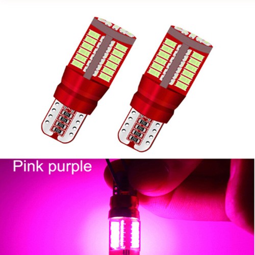 T10 Car 501 Bulb Led Side Light Bulb Canbus Error Free 57 Smd Xenon White W5W - Picture 8 of 9