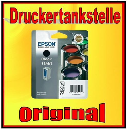 Cartuchos originales cartuchos originales EPSON lápiz óptico color C62 CX3200 T040 T041 TOP - Imagen 3 de 4