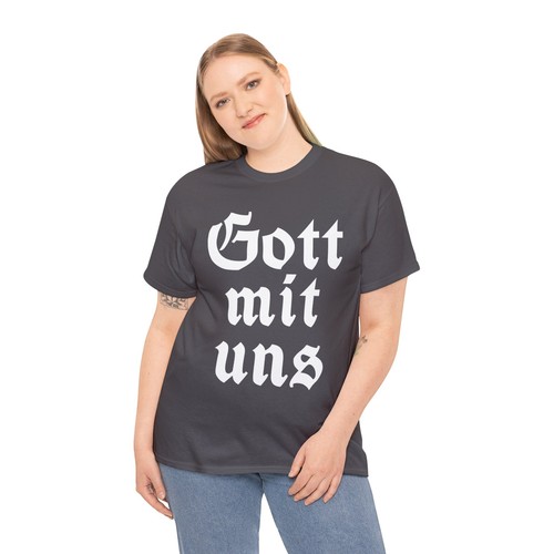 Gott mit uns T-Shirt German Patriotic Gift Version 1 - Picture 37 of 45