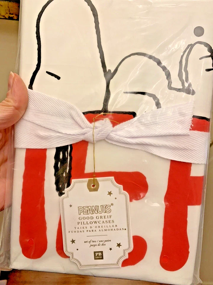 Disney Snoopy Cerámica Granero Vacaciones Fiesta Cumpleaños Regalo Niño Funda de Almohada Set 2/ Foto 2 de 4