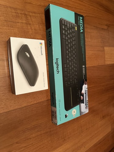 Microsoft Modern Mouse +logitech Tastiera K400 Plus