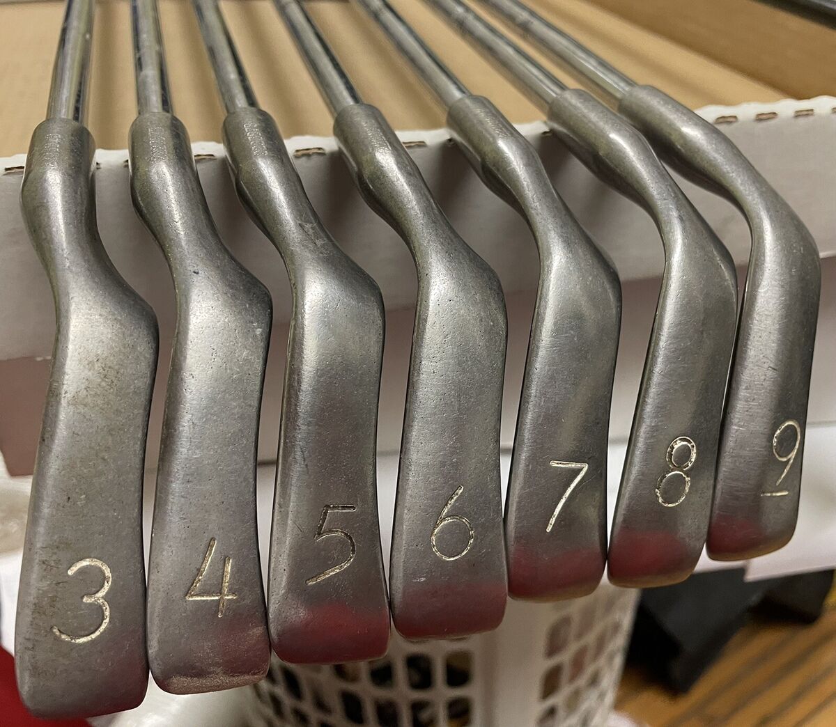 Left Handed Ping Eye2+ Black Dot 9 Iron Stiff Steel Shaft Golf Pride Grip Left Handed Ping Eye2+ Black Dot 9 Iron Stiff Steel Shaft Golf Pride Grip