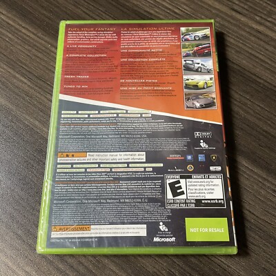 FORZA フォルツァ２　XBOX360 新品未開封　非売品 Xbox 360 Forza Horizon 2 BRAND NEW SEALED READ 885370849004
