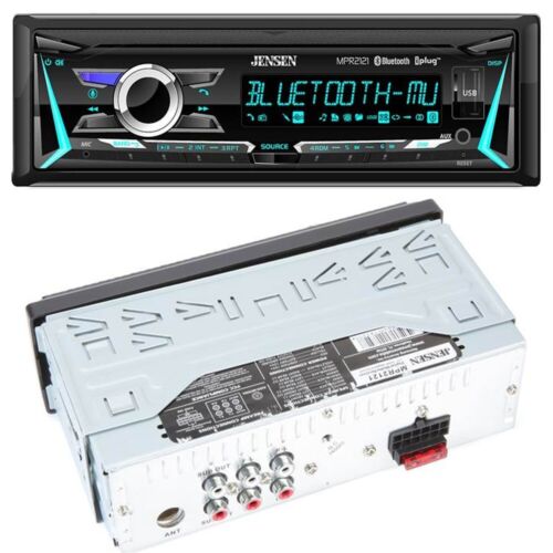 Jensen Single DIN In-Dash Car Stereo AM/FM Radio kit for 2013-2015 Honda Civic - Picture 3 of 8