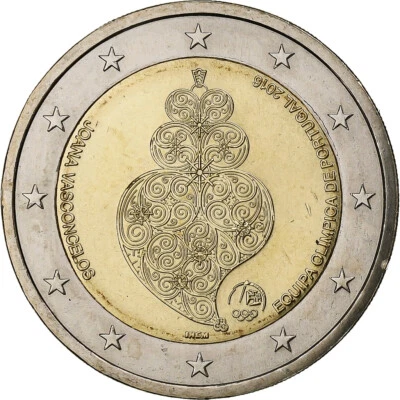 Portugal, 2 Euro, Portuguese Olympic Team for Rio 2016, 2016, Lisbonne - Photo 1/2
