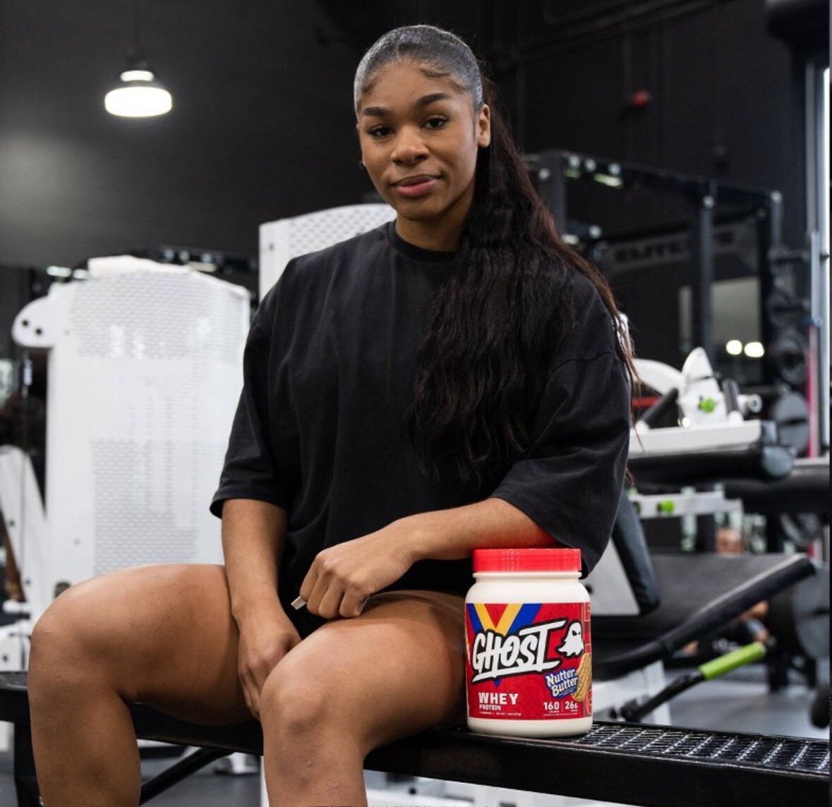 GHOST Whey Protein Powder, 2LB, Post Workout Shake, Nutter Butter