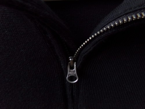 RALPH LAUREN Half Zip Sweater Large L Boys Cotton Shirt 14-16 Black Pullover $85 - Picture 8 of 15