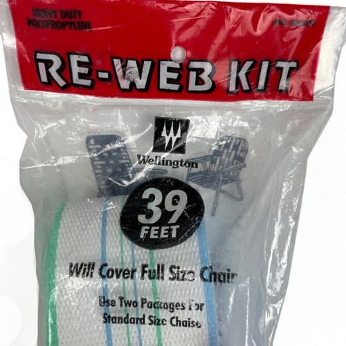 Kit Re-Web Wellington De Colección para Silla de Césped 39 Pies (13 yardas) Hecho en EE. UU. - Imagen 4 de 7