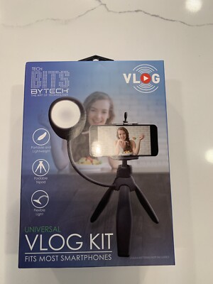 Phone tripod mount Tech Bits By Tech Universal Tripod Vlogging kit