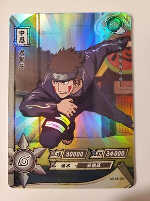Kayou Naruto SR Holo Foil Card NR-SR-054 Kiba | eBay