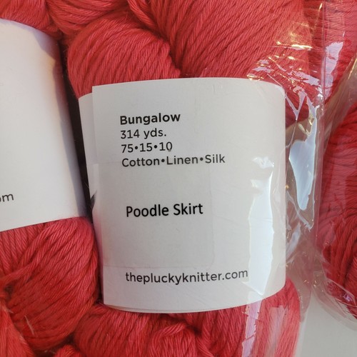 5 Gonna barboncino Plucky Knitter filato bungalow - Foto 2 di 2