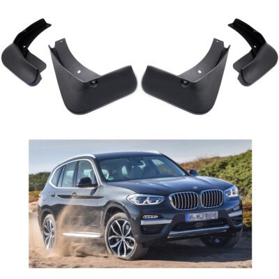 1Set Car Mud Flaps Splash Guards Mudguard Fender for 2018-2022 19 20 21 BMW X3