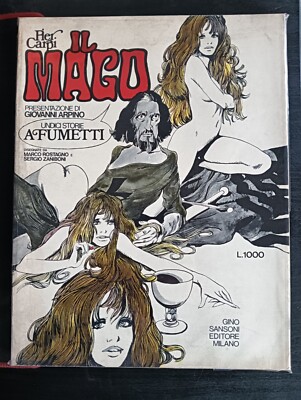 Comic THE MAGICIAN PRESENTATION OF GIOVANNI ARPINO - GINO SANSONI PUBLISHER MILAN