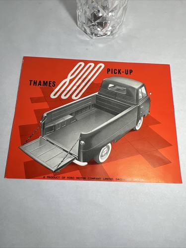 1958 FORD Thames 800 Pick-Up Truck Original Catalog Brochure CONCEPT / PROTOTYPE - Picture 2 of 13