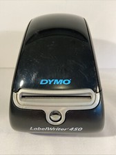 Dymo LabelWriter 450 Thermal Label Printer Black/1750110 W/Spool, Cords & Labels