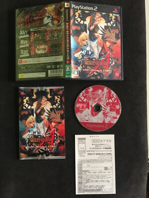 Guilty Gear Xx Accent Core sony PLAYSTATION 2 PS2 Ntsc Jap Verwendet Full Schön