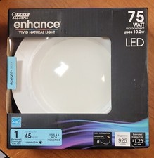 FEIT Electric Enhance White 5-6 in. W LED Dimmable Recessed Downlight Lot of 6