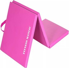 Four-Fold Folding Thick New Exercise Mat Carrying Handles for Tumbling MMA Core