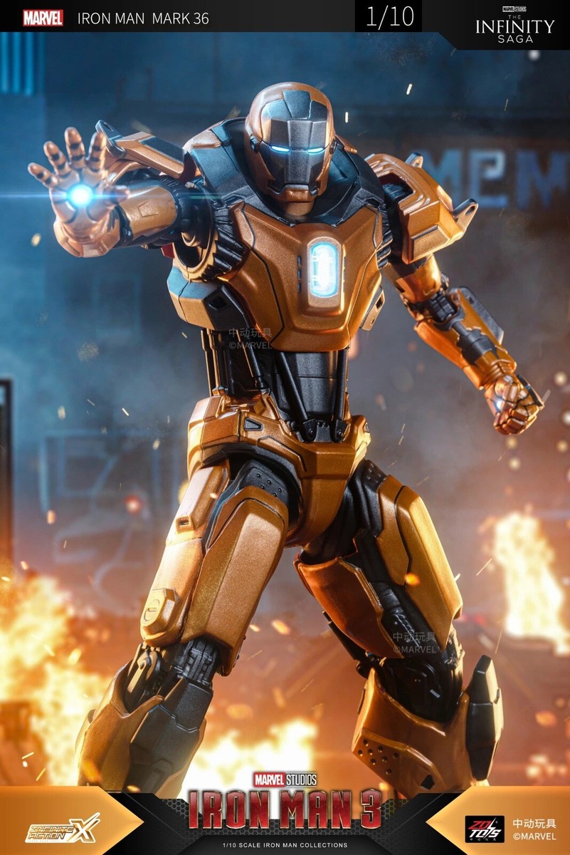ホットトイズ アイアンマン3 マーク36 peace maker ムービー・マスターピース】『アイアンマン3』1／6スケール