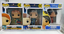 FUNKO POP x3 Marvel Eternals Sprite 742 Ikaris 727 Disney Aladdin Jasmine 354