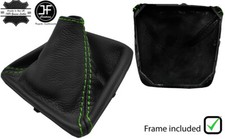 GR?N NAHT LEDER HANDBUCH SCHALTSACK + KUNSTSTOFFRAHME F?R BMW Z4 E89 09-16