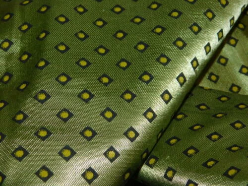 Textiles anciens Art déco coupons de tissu coton