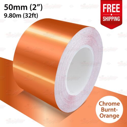 CHROME BURNT-ORANGE PIN STRIPE Car Striping TAPE Decal Adhesive Vinyl Sticker - Bild 23 von 27