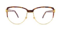 Roberto Capucci 403 Large Gold Italian Designer Women's Combination Eyeglasses