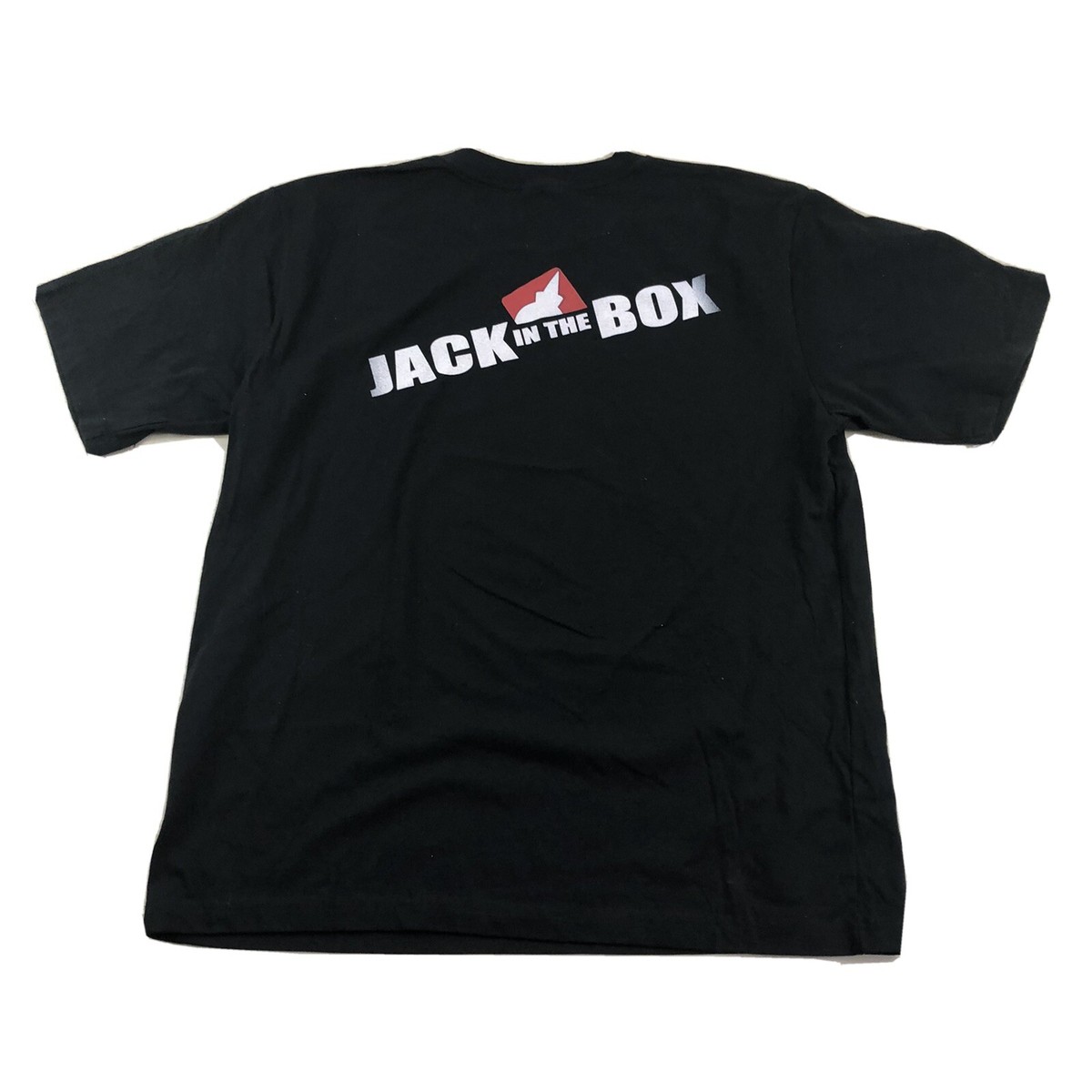 jack in the box t shirt Size XLarge Black | eBay