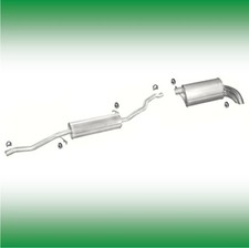 Auspuff Seat Alhambra 1.9 TDi 7V8, 7V9 66 / 85 KW 2000-2010 Auspuffanlage 0674