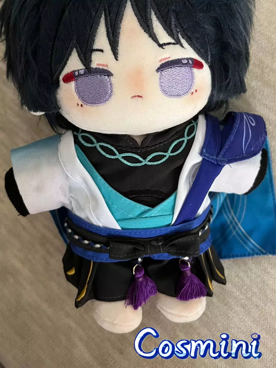 Anime Genshin Impact Scaramouche Wanderer San Dou Ni 20cm Cute Plush Doll  Dress Up Cospslay Anime Toy Figure Xmas Gifts LHXY