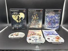 Kingdom Hearts 1 - 2 & Chain Of Memories PS2 (Sony PlayStation 2, 2002) Clean