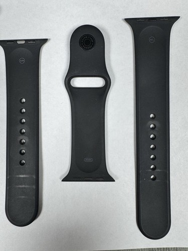 Zegarek Hermes Apple Series 9 z czarnym paskiem do zegarka Hermes Single Tour 45mm - Zdjęcie 3 z 9